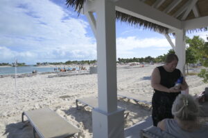 Ocean Cay cabana