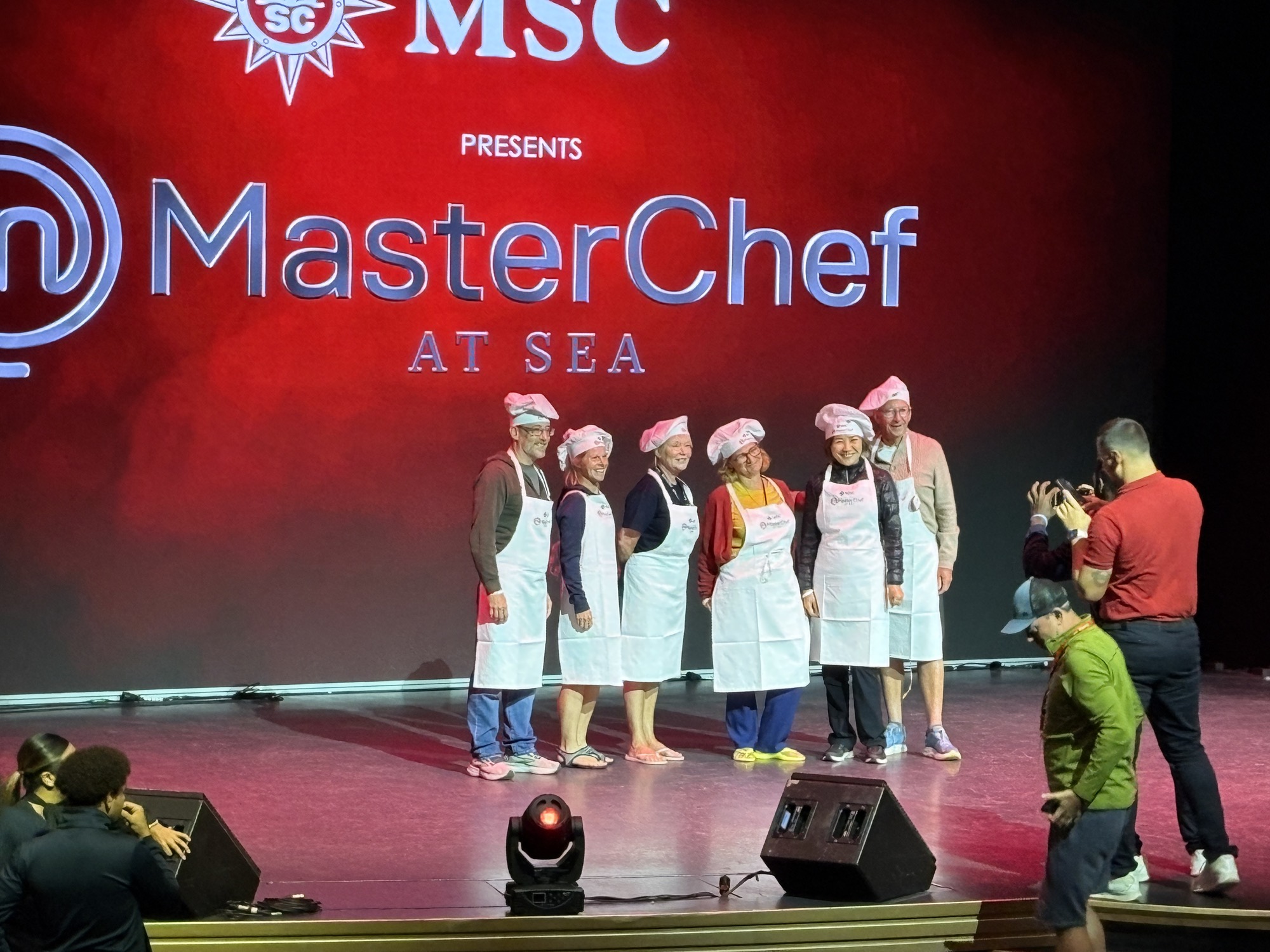 Master Chef at Sea